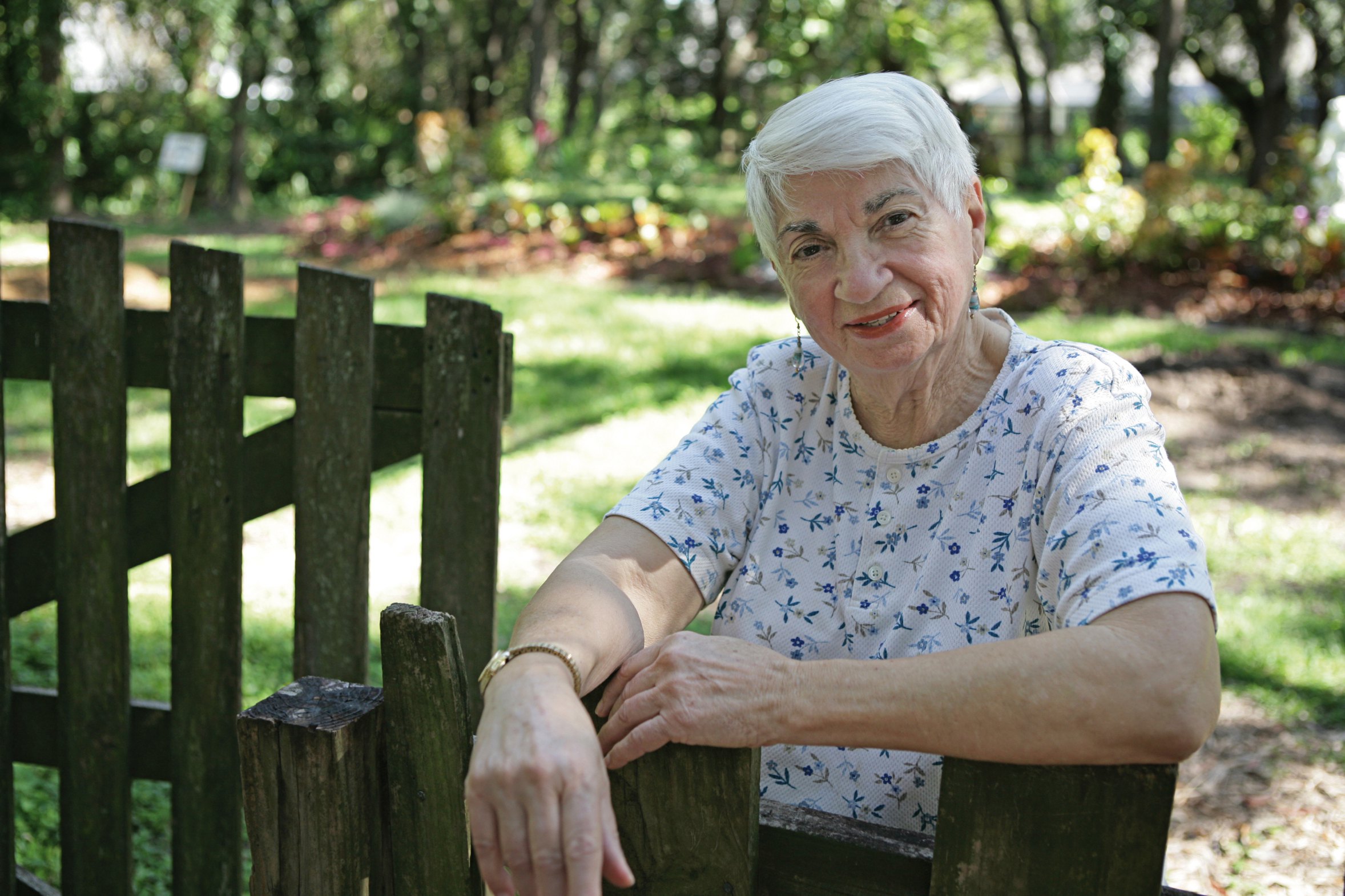 Creating outdoor spaces for senior recreation and safety